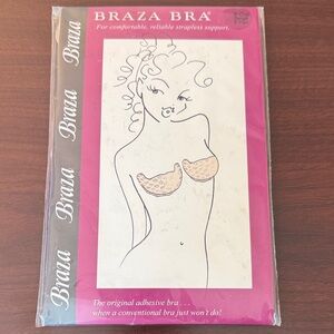 Braza Bra Beige Adhesive Bra